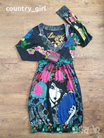 Desigual Claris A Dress - страхотна рокля, снимка 7 - Рокли - 28811689