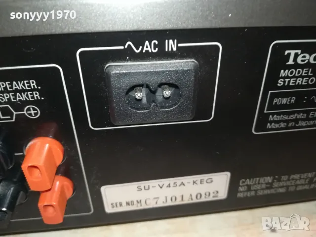 technics su-v45a stereo amplifier-made in japan-внос swiss 2505250829, снимка 15 - Ресийвъри, усилватели, смесителни пултове - 50416968