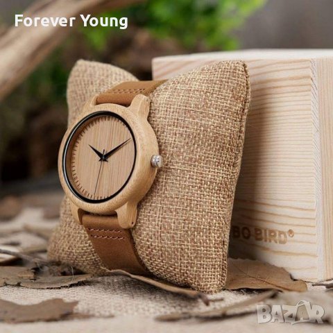 Класически дамски дървен часовник, снимка 7 - Дамски - 39053009