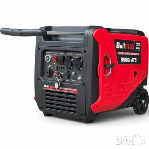 6,5kW Инверторен генератор за ток 6,5kW, AVR дистанционно, снимка 9 - Генератори - 51470279