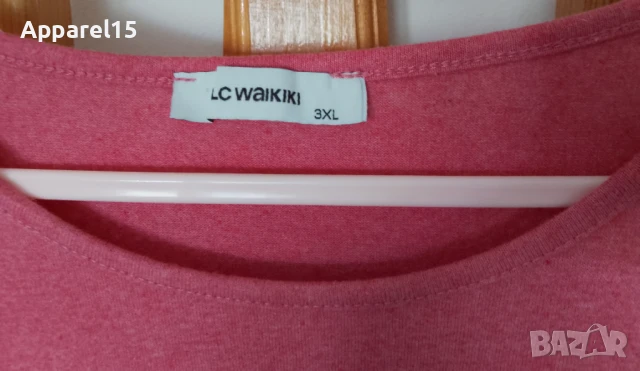 LC Waikiki памучна блуза, 3XL, снимка 4 - Блузи с дълъг ръкав и пуловери - 51258236