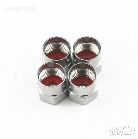 4 бр. Капачки за винтили Volvo , Волво капачки вентили, снимка 3 - Аксесоари и консумативи - 33152312