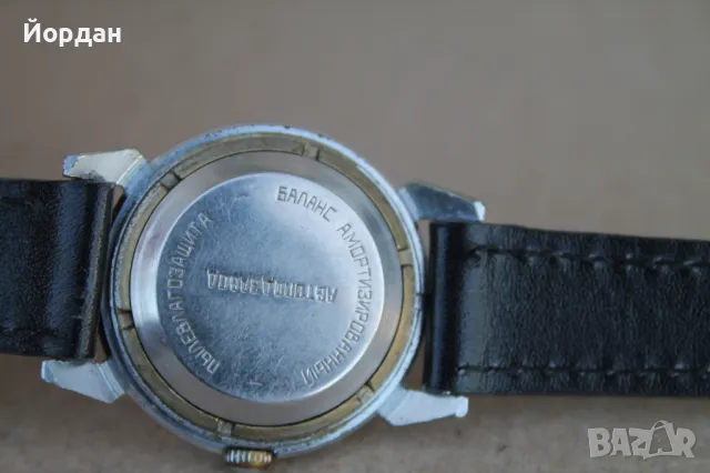 СССР мъжки часовник ''Полет'' автоматик /22 камъка/, снимка 5 - Мъжки - 47471392