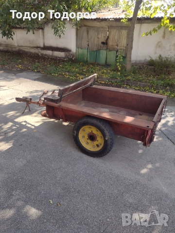 Оригинално ремарке за пловдивски мотоблок акме или руджерини или фреза.