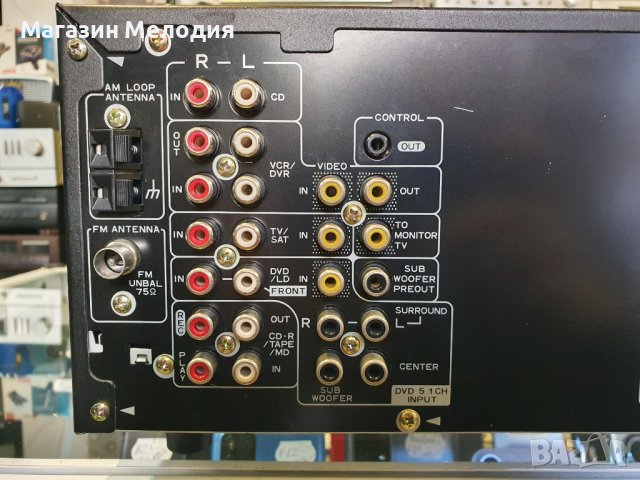Ресийвър Pioneer VSX-409RDS Black В отлично техническо и визуално състояние., снимка 9 - Ресийвъри, усилватели, смесителни пултове - 43557988