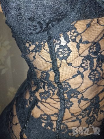 Kiss me M- 75 B- Нов секси корсет с жартиери , снимка 6 - Корсети, бюстиета, топове - 43434399