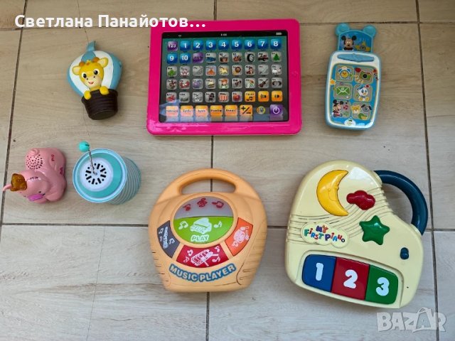 Лот от детски музикални играчки - цена за всички