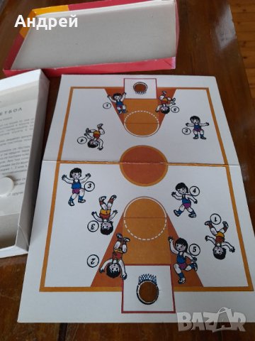 Стара детска игра Баскетбол #5, снимка 3 - Антикварни и старинни предмети - 39372548