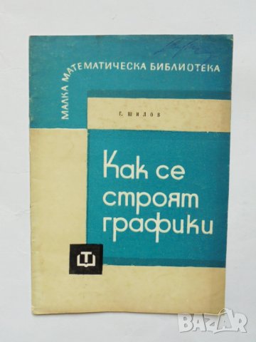 Книга Как се строят графики - Георгий Шилов 1964 г. Малка математическа библиотека