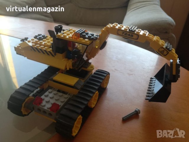 Конструктор Лего - Lego Town 7248 - Багер, снимка 8 - Конструктори - 33611121
