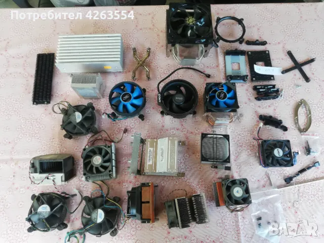 РАЗЧИСТВАНЕ Лот от охладители за компютър