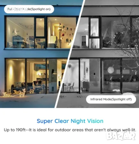 Reolink RLC-523WA Speed Dome IP WiFi PTZ камера за наблюдение, 5 MP, IR 60 m, цветно през нощта 60 m, снимка 12 - Камери - 49879282