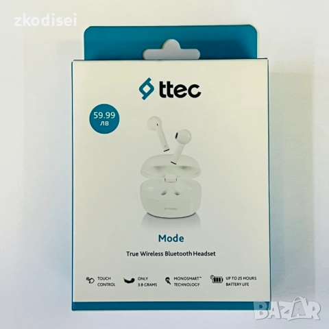 Bluetooth слушалки TTEC MODE
