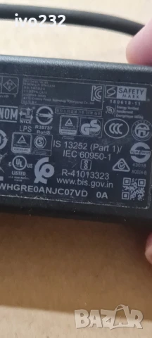 hp 19 5v 2 31a 45w, снимка 5 - Лаптоп аксесоари - 50935340