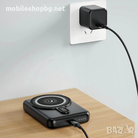 MagSafe външна батерия безжична 10000mAh , снимка 4 - Оригинални батерии - 53254833