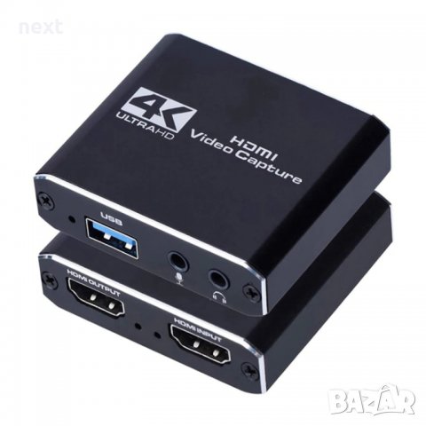 HDMI - USB 3.0 Video Capture Card Game Live Streaming OBS видео кепчър , снимка 2 - Други - 32927633