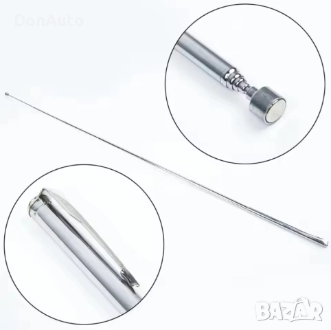 Малък телескопичен магнит - тип "Писалка", снимка 2 - Аксесоари и консумативи - 51477302