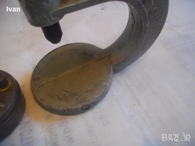 БЪЛГАРСКИ СОЦ НРБ СТАРО КАЧЕСТВО ВУЛКАНИЗАТОР 6V-12V ЗА ЛЕПЕНЕ ЗАЛЕПЯНЕ НА ГУМИ, снимка 15 - Други инструменти - 48922753