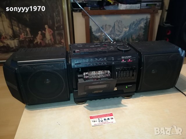 sharp wf-t379z made in japan 1804211157, снимка 3 - Радиокасетофони, транзистори - 32590564