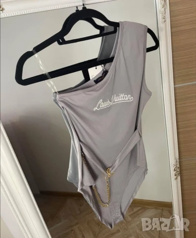 боди Louis vuitton с колан , снимка 5 - Блузи с дълъг ръкав и пуловери - 50964676