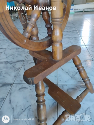 Вретено Чъкърък - механично, снимка 3 - Антикварни и старинни предмети - 52154990