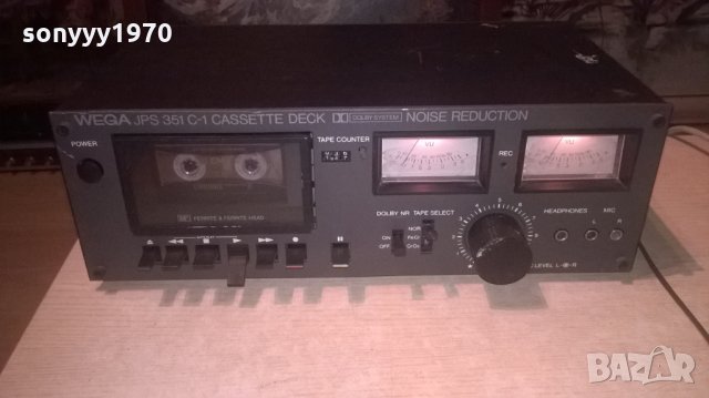 WEGA JPS 351 C-1 HIFI MADE IN WEST GERMANY-ВНОС ХОЛАНДИЯ, снимка 4 - Декове - 27780123