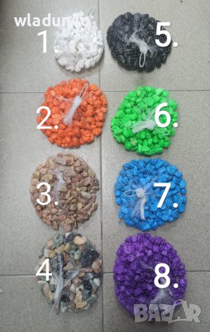 Цветни декоративни камъчета -6лв, снимка 7 - Декорация за дома - 40050847