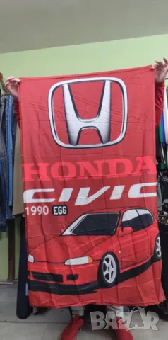 Honda Civic EG6- 1990-Интериорен транспарант с размери 90 см на 150 см, снимка 4 - Аксесоари и консумативи - 49588694
