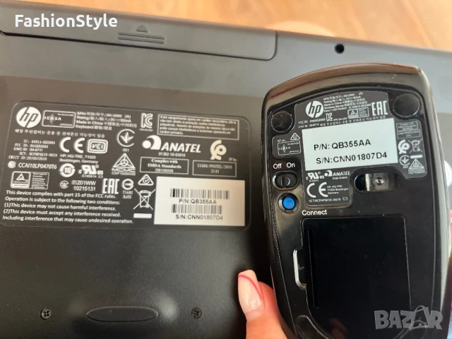 Безжична клавиатура +мишка, снимка 3 - Клавиатури и мишки - 51195660