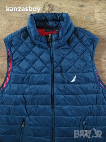  nautica LIGHTWEIGHT TEMPASPHERE QUILTED VEST - страхотен мъжки елек КАТО НОВ, снимка 6 - Други - 39676395