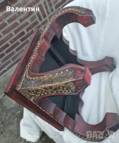 #0001# Антична маса за опиум. Махагон., снимка 6 - Антикварни и старинни предмети - 50263058