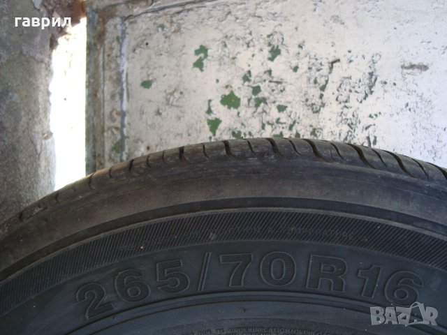 1бр.лятна гума 265/70/16, снимка 2 - Гуми и джанти - 32506922