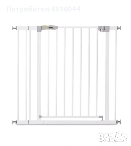 Преграда Hauck - Stop N Safe 2 с удължител 21см.+ удължител 21см.