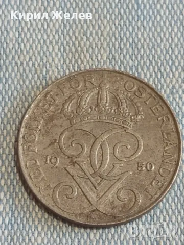 Стара монета 5 йоре 1950г. Кралство Швеция за КОЛЕКЦИЯ 40875, снимка 3 - Нумизматика и бонистика - 48764566