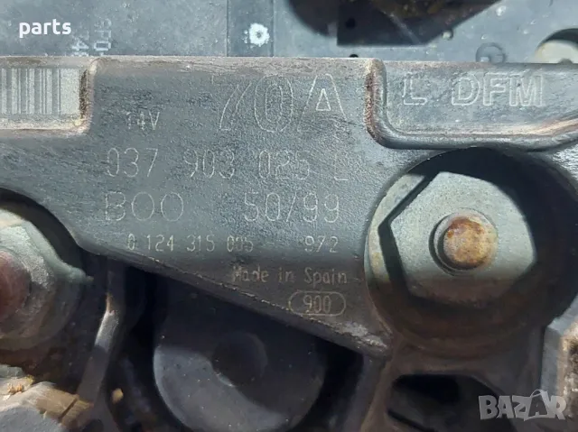 Генератор 1.4 Бензин VW Голф 4 N:3111 - 037903025, снимка 5 - Части - 47382052