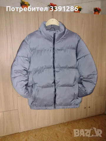 Продавам ново неизползвано мъжко ватирано яке, снимка 3 - Якета - 49125876