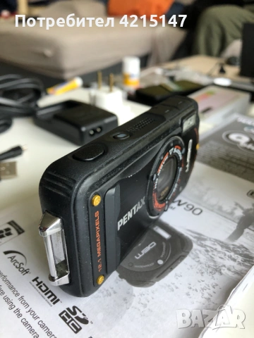 Pentax Optio W90 -Водоустойчив, удароустойчив-фотоапарат(камера), снимка 7 - Фотоапарати - 53424093
