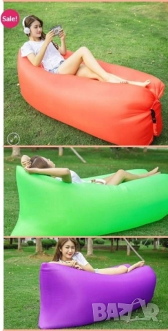 Самонадуващо се легло подходящо за планина и море