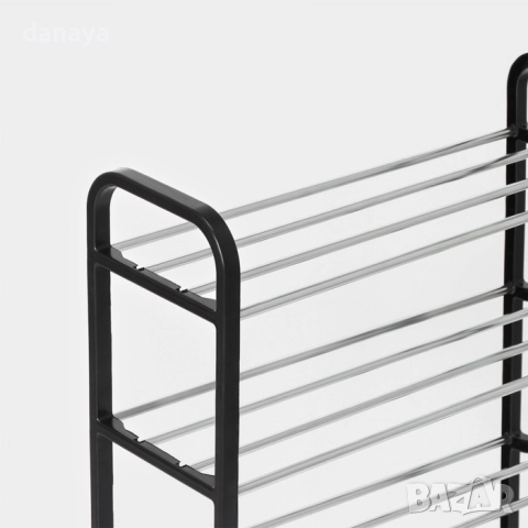 6118 Етажерка за обувки на 4 нива изчистен дизайн, снимка 4 - Органайзери - 51740651