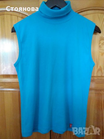 Дамско поло без ръкав - 100% памук