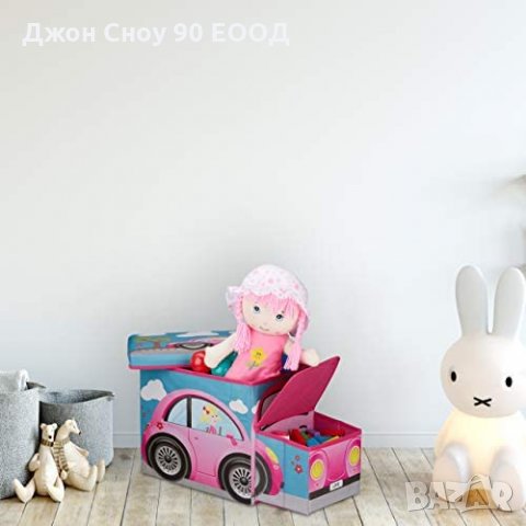 Сгъваема кутия за играчки, за момчета и момичета, Дизайн на автобу, снимка 7 - Други - 33473763