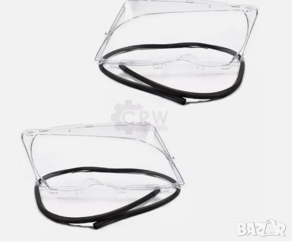 Стъкла капаци за фарове BMW E46 01-05 седан фейслифт
