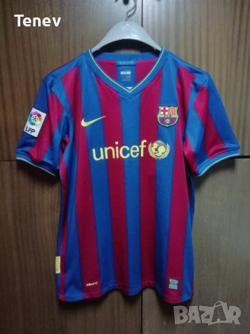 Barcelona Messi 2009/2010 Nike оригинална тениска фланелка Барселона Меси , снимка 2 - Тениски - 52923124