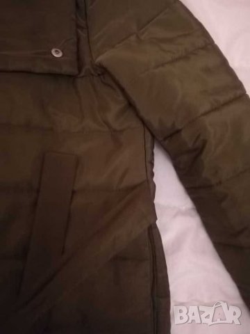 Маслено зелено яке, снимка 7 - Якета - 27815427