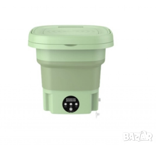 Електрическа компактна преносима пералня с горен отвор и контрол на докосване, снимка 8 - Перални - 51979297