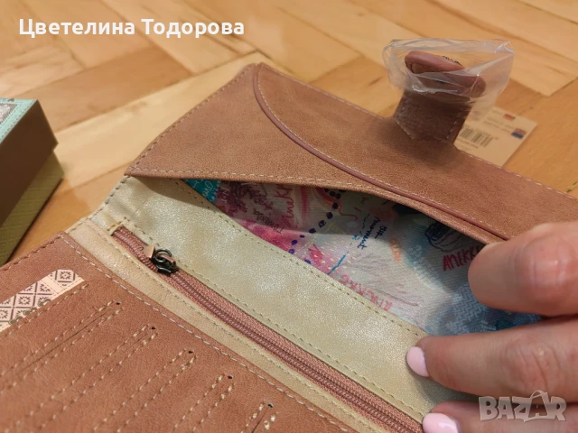 нов дамски портфейл Anekke mediterranean, снимка 6 - Портфейли, портмонета - 51122162