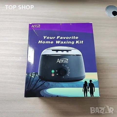 Нов Комплект за епилация Нагревател за восък + 4 броя зърна Кола маска, снимка 3 - Тримери - 49343915