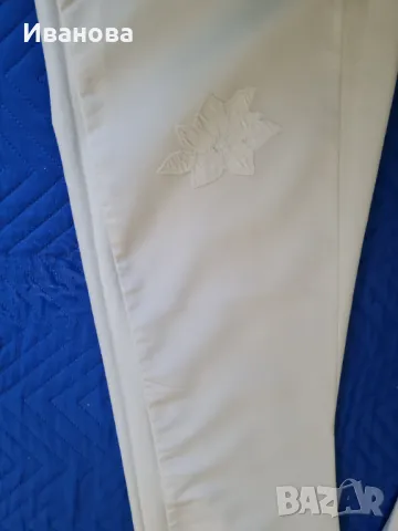 Бял панталон с елек , снимка 5 - Панталони - 50244894