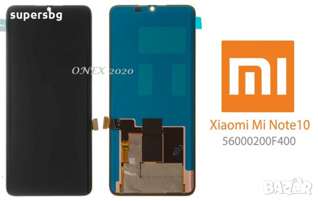 Нов 100% Оригинален LCD Дисплей за Xiaomi Mi Note 10 / Note 10 Pro 2019 Тъч скрийн Service Pack, снимка 1