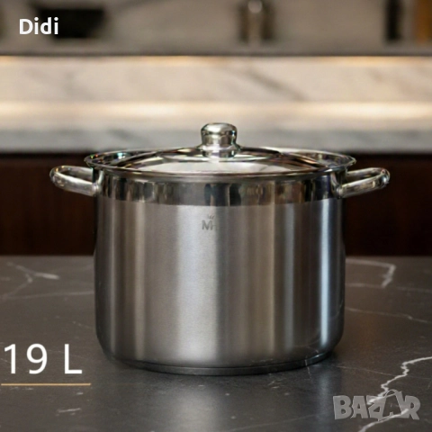 Неръждаема тенджера , снимка 5 - Съдове за готвене - 52255990